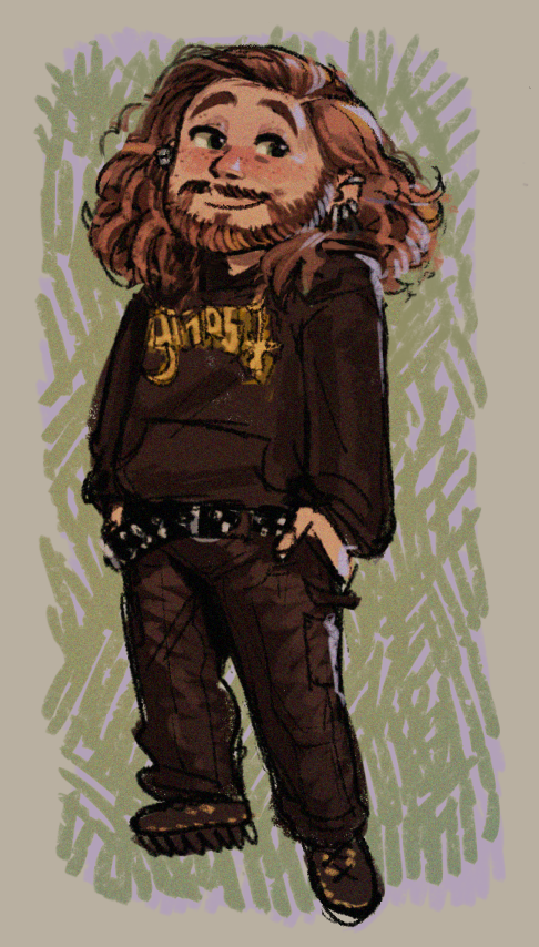 maulgoths's tweet image. ive always been kinda bad at chibi stuff but heres a self portraittttttttt