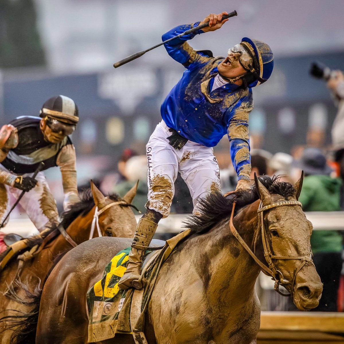 ChurchillDowns's tweet photo. Godolphin is just the fifth owner in 151 years to win the Kentucky Derby and Oaks in the same year. https://t.co/oBRA7b36fV