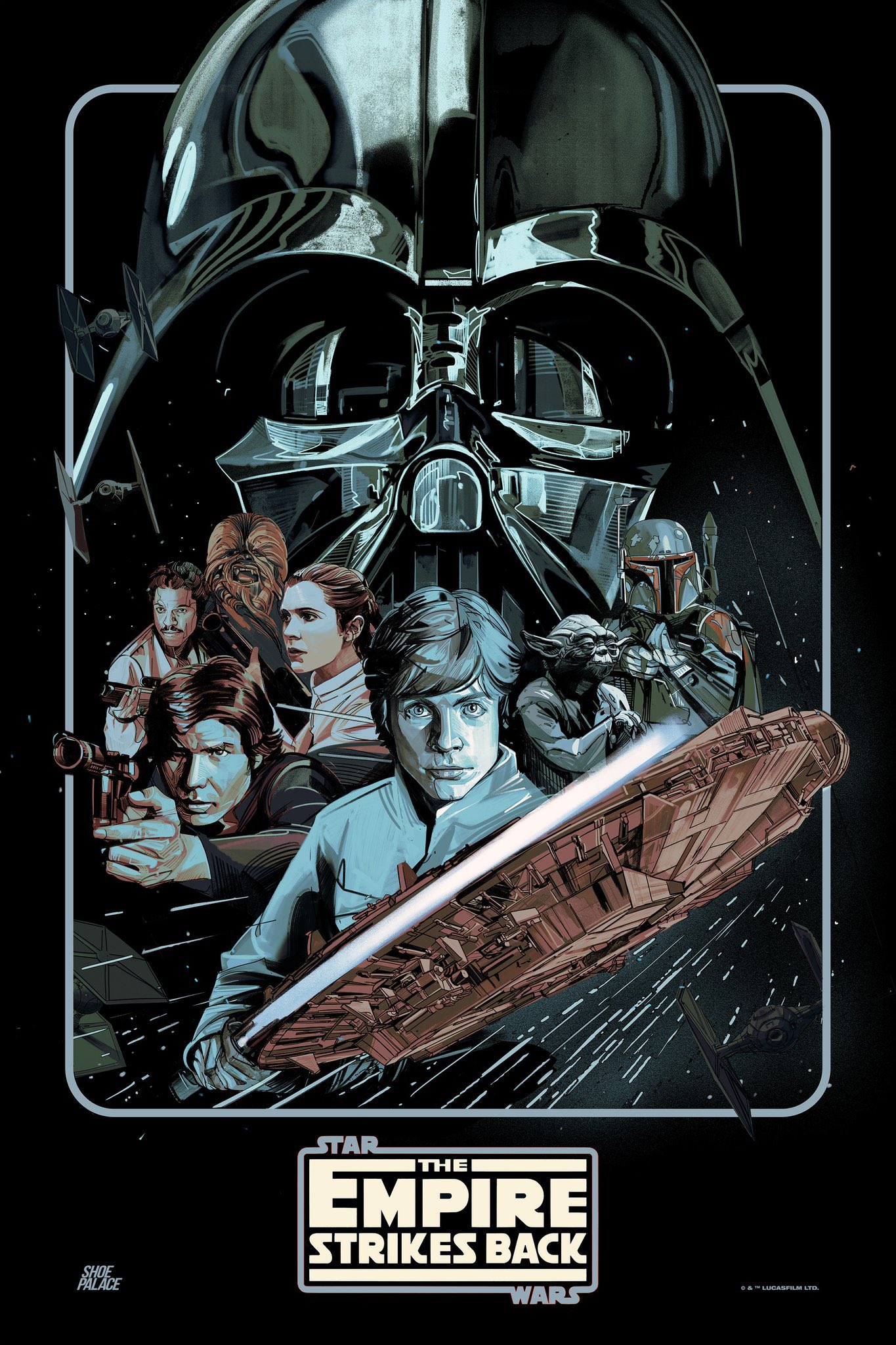 スター・ウォーズ 帝国の逆襲 ポスター Amazon.co.jp: Trends International ネオン - スターウォーズ