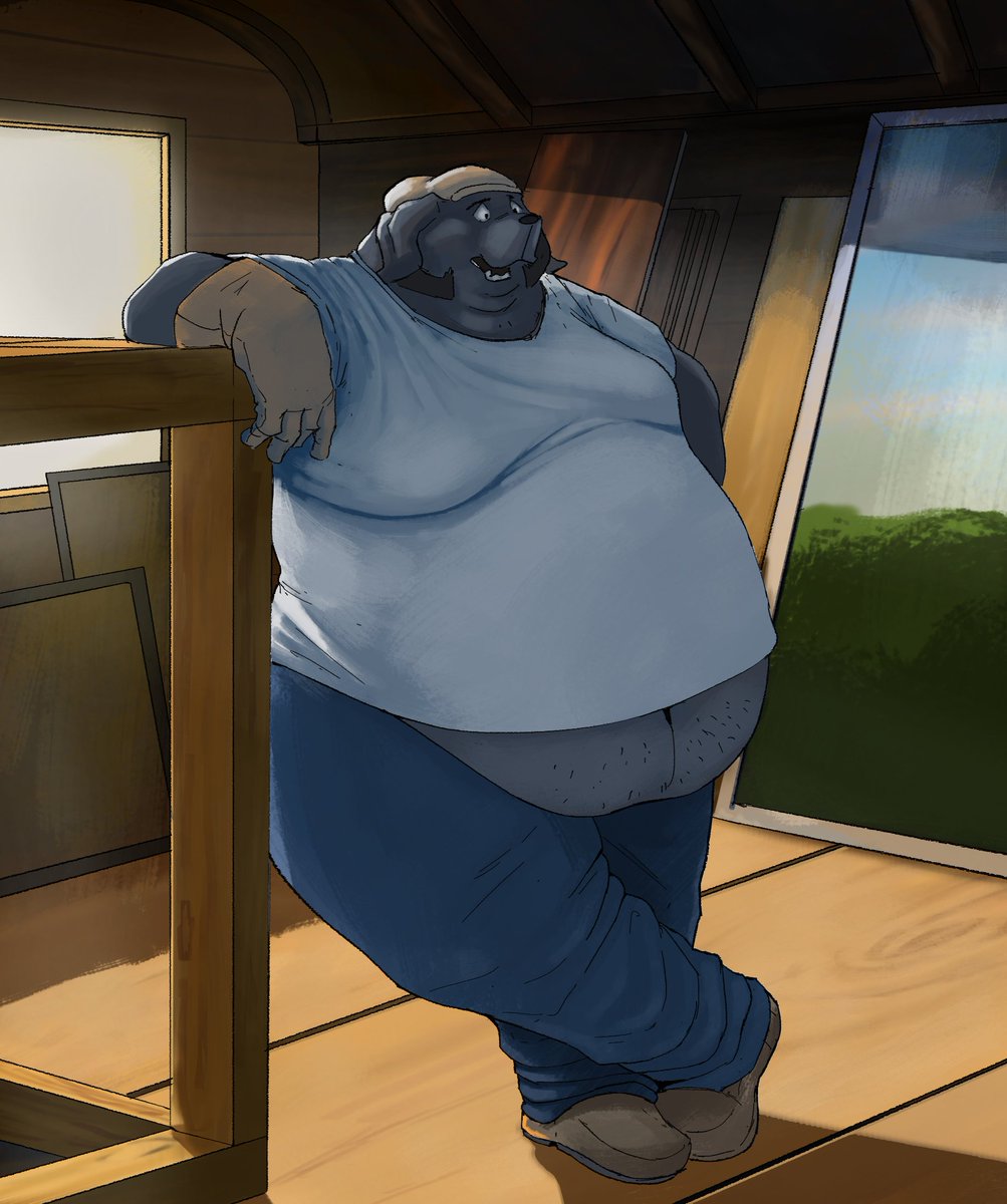 "Is that ever'thin' we needed? I could really go fer a bite, y'know?"