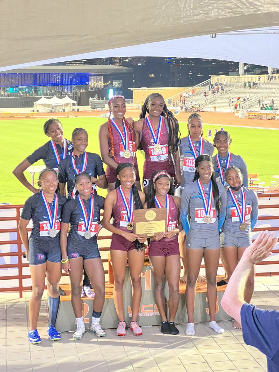 Duncanville ISD Athletics (@pantherssports) on Twitter photo Congratulations to <a href="/GirlsTrackDHS/">Duncanville High School Girls Track & Field</a> for placing š„in the 6A Girls 4x400m Relay <a href="/DuncanvilleISD/">Duncanville ISD</a> <a href="/Duncanville_HS/">Duncanville High School</a> <a href="/TXMileSplit/">Texas MileSplit</a> <a href="/TTFCA/">TTFCA</a> #cityofchampions Congratulations to <a href="/GirlsTrackDHS/">Duncanville High School Girls Track & Field</a> for placing š„in the 6A Girls 4x400m Relay <a href="/DuncanvilleISD/">Duncanville ISD</a> <a href="/Duncanville_HS/">Duncanville High School</a> <a href="/TXMileSplit/">Texas MileSplit</a> <a href="/TTFCA/">TTFCA</a> #cityofchampions