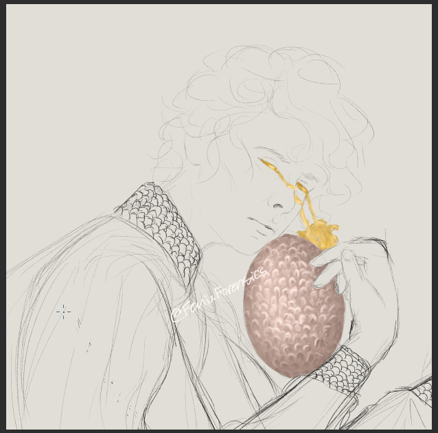 back to my roots with Lucerys #WIP