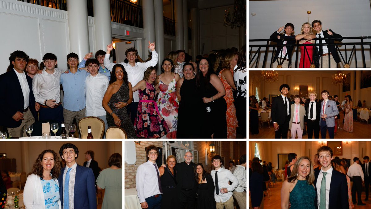 Salesianum's tweet image. Our Annual Mother/Son Evening—aka Mom Prom—was all about the Class of 2025! 💙🎶 It was a special night at DuPont Country Club for our seniors and their moms as they hit the dance floor and created memories together. #traditions #ClassOf2025 #MomProm