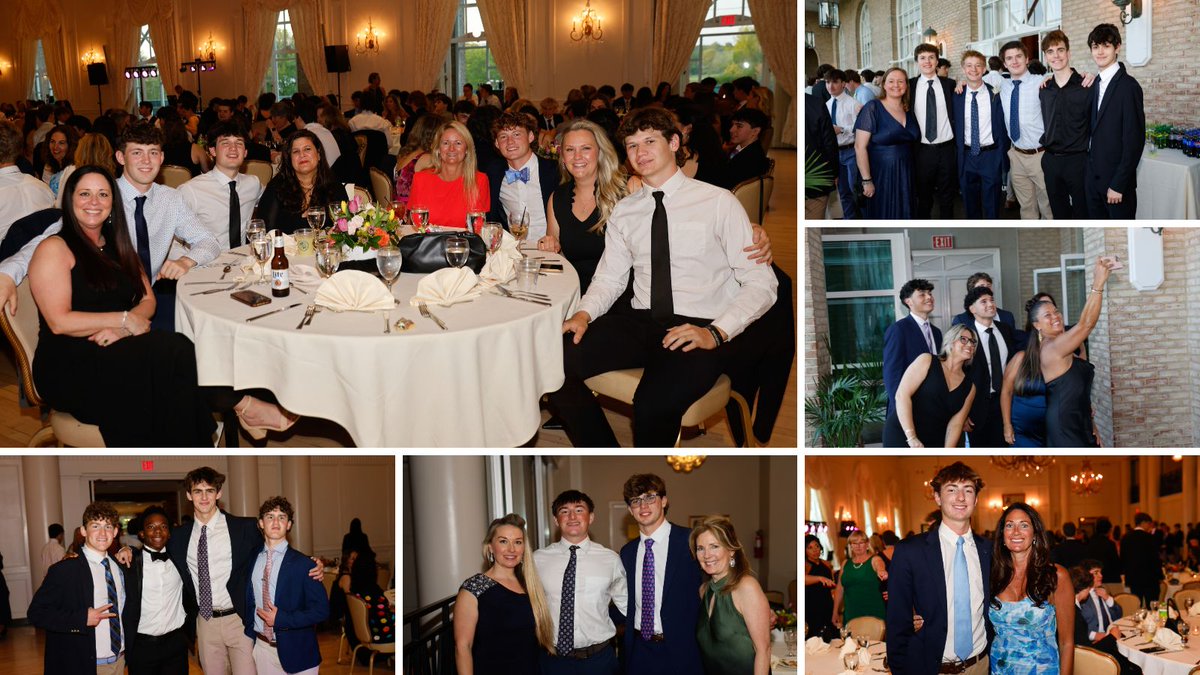 Salesianum's tweet image. Our Annual Mother/Son Evening—aka Mom Prom—was all about the Class of 2025! 💙🎶 It was a special night at DuPont Country Club for our seniors and their moms as they hit the dance floor and created memories together. #traditions #ClassOf2025 #MomProm