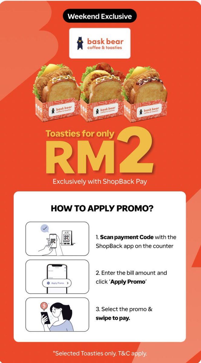 jomroundsydxtyo's tweet photo. Tak payah cakap pasal diskaun, dia kasi harga RM2 terus 😱😱😱

Apa2 pun kena bayar guna ShopBack okay 😉 

#shopback https://t.co/arYv9MgRat