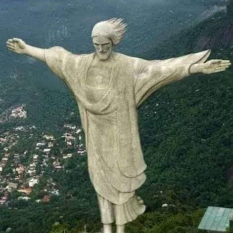 eternalchihiro's tweet photo. o cristo redentor se encontra assim com tanto leque sendo batido nesse show da gaga

#LadyGagaNaGlo https://t.co/8j3oWyC6ZH