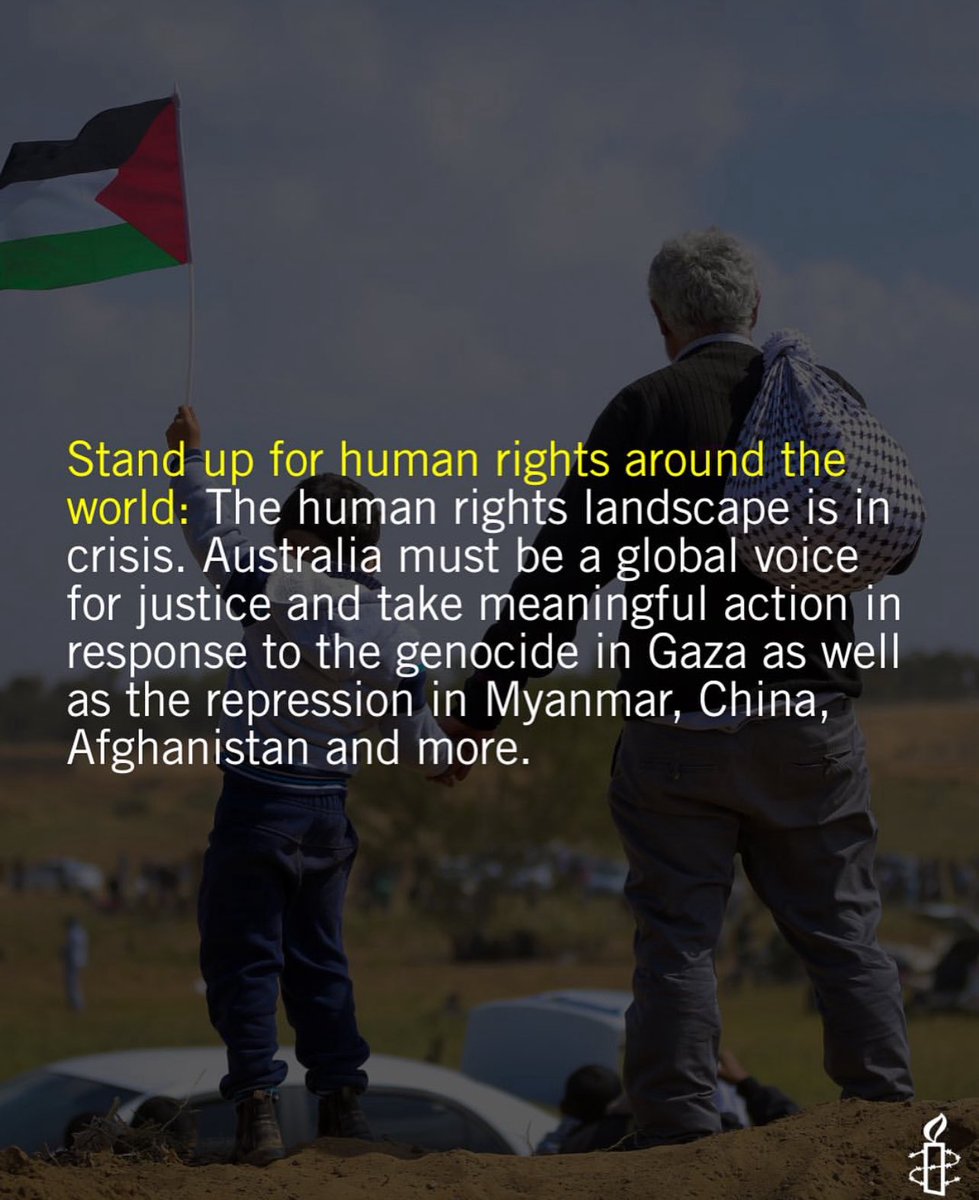 Amnesty said it best.