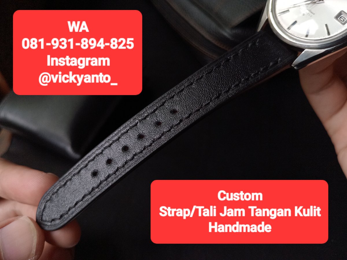 vickyanto_'s tweet photo. ⌚ Custom Strap/Tali Jam Tangan Kulit Handmade

🐄 100% Kulit Asli

💰 Mulai Rp150.000

🏠 Jl. Silikat 32A (Masuk Gg Penjahit Kulit), Purwantoro, Blimbing

📱 https://t.co/MPuQZ10mcM

📷 https://t.co/cz6hv0w2y5

📍https://t.co/jySiNQFZfL

@infomalang
#pasarmingguinfomalang https://t.co/E5JYBQVpFh