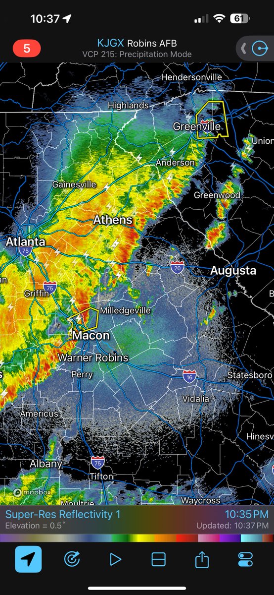 Holy smokes that escalated quickly. Talk about WAA enlarging the hodograph. 

With that, the tornado threat across SC is not zero tonight y’all.. this line of storm should push into the central Midlands in the next couple of hours so be very weather aware.