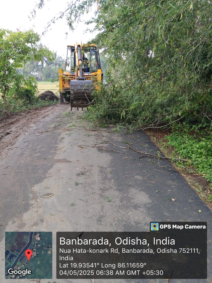 Different RD roads in Gop block affected due to storm during last night are being restored for movement of traffic.