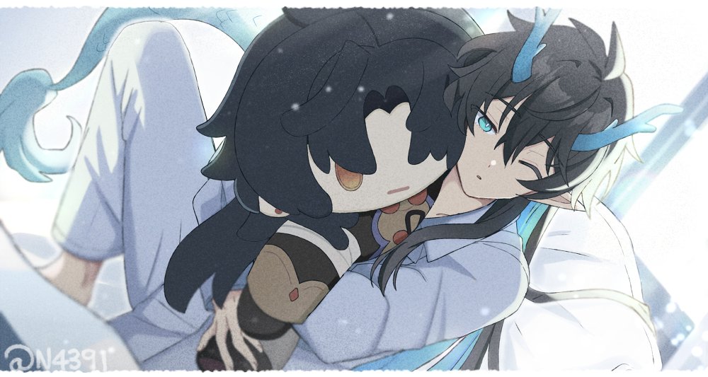 Sleepy dragon⚔️🍁 #RenHeng #刃丹