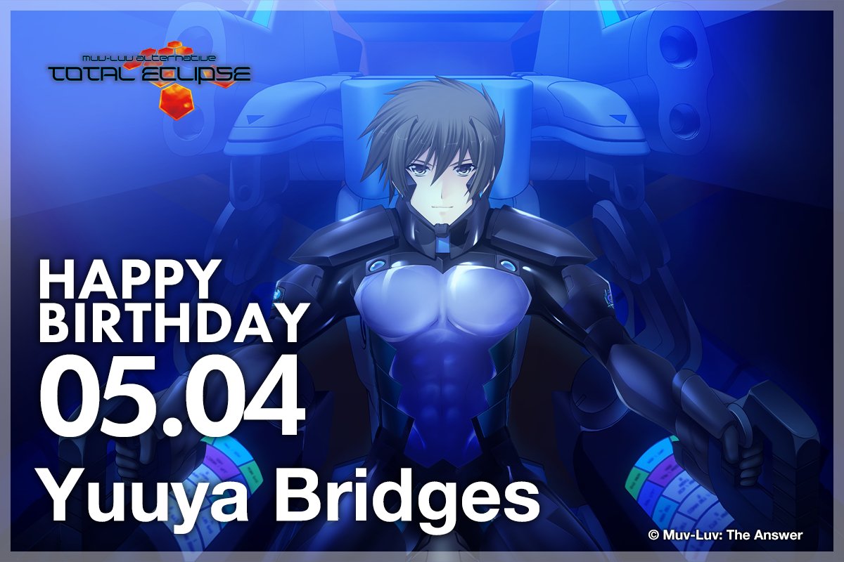 🎊Happy Birthday🎊 本日5/4は『マブラヴ オルタネイティヴ トータル