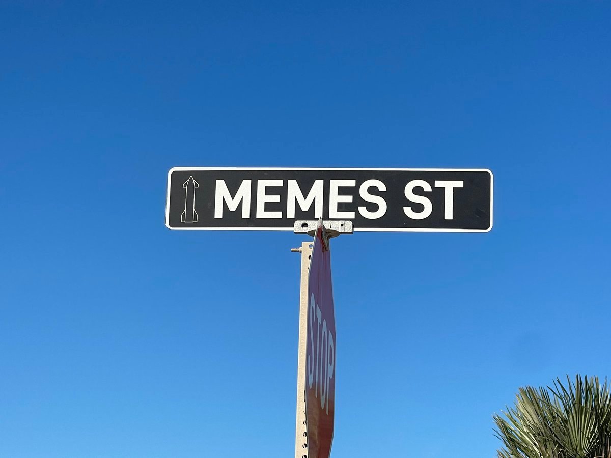 Memes street, Starbase Texas.