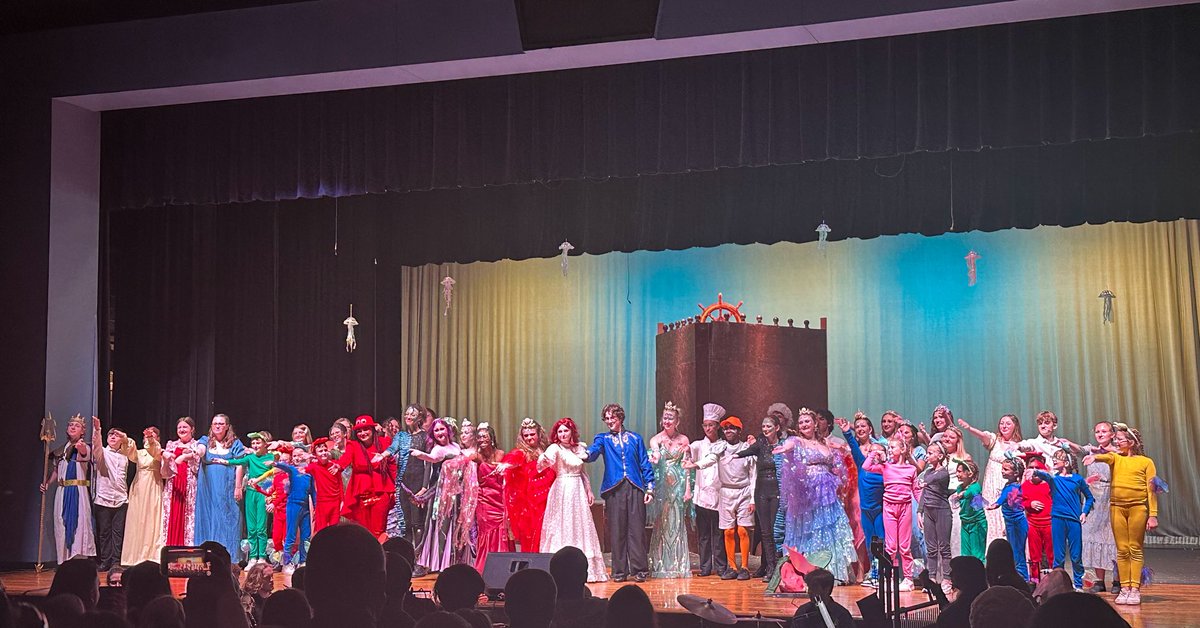 Congratulations to the cast, tech crew, orchestra, and directors on a fantastic run of the Edgewood High School Spring Musical, The Little Mermaid!!! 

Well Done!!!