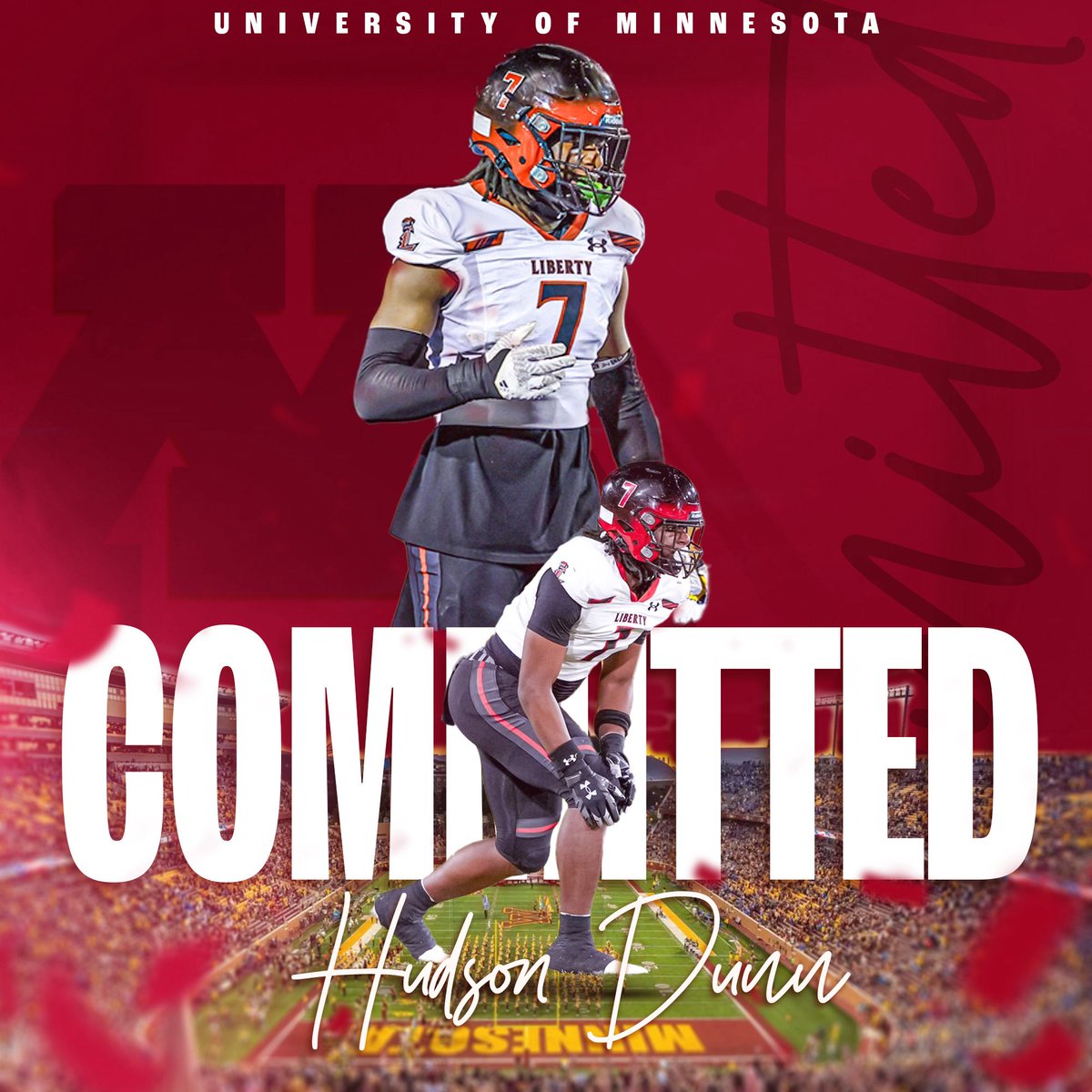 Hudson Dunn (@hudsondunn1) on Twitter photo #AGTG 100% committed! Letโs go!! Proverbs 3:5-6 #RTB ๐ฃ๐พ#SkiUMah <a href="/marianosori_/">Mariano Sori-Marin</a> <a href="/Coach_Fleck/">P.J. Fleck</a> <a href="/_cgallagher/">Chase Gallagher</a> <a href="/GopherFootball/">Minnesota Football</a> <a href="/LibertyFBLions/">Liberty Lions Football</a> <a href="/coachthomasfb/">Colin Thomas</a> <a href="/TrainsStation1/">Trainโs Station</a> #AGTG 100% committed! Letโs go!! Proverbs 3:5-6 #RTB ๐ฃ๐พ#SkiUMah <a href="/marianosori_/">Mariano Sori-Marin</a> <a href="/Coach_Fleck/">P.J. Fleck</a> <a href="/_cgallagher/">Chase Gallagher</a> <a href="/GopherFootball/">Minnesota Football</a> <a href="/LibertyFBLions/">Liberty Lions Football</a> <a href="/coachthomasfb/">Colin Thomas</a> <a href="/TrainsStation1/">Trainโs Station</a>