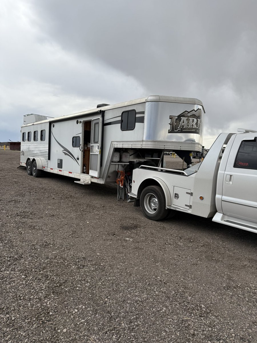 With my brother, Tom, &amp; nephew, Hayden, at the Longhorn Ranch RV Park &amp; Horse Hotel, just out of Moriarity, NM.
Hauling mules. 
Bryce Canyon, Utah here we come!!