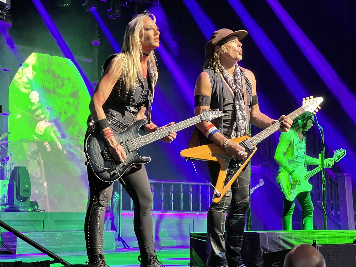 Macon-Bibb County (@maconbibbcounty) on Twitter photo SCHOOOOLLL’S OUT (almost)…foooor SUMMER here in Macon-Bibb, but we still came out to celebrate with <a href="/alicecooper/">Alice Cooper</a> at the Atrium Health Amphitheater.
What an electric show of hard rock hits, fists pumping in the air, and loud sing-alongs. SCHOOOOLLL’S OUT (almost)…foooor SUMMER here in Macon-Bibb, but we still came out to celebrate with <a href="/alicecooper/">Alice Cooper</a> at the Atrium Health Amphitheater.
What an electric show of hard rock hits, fists pumping in the air, and loud sing-alongs.