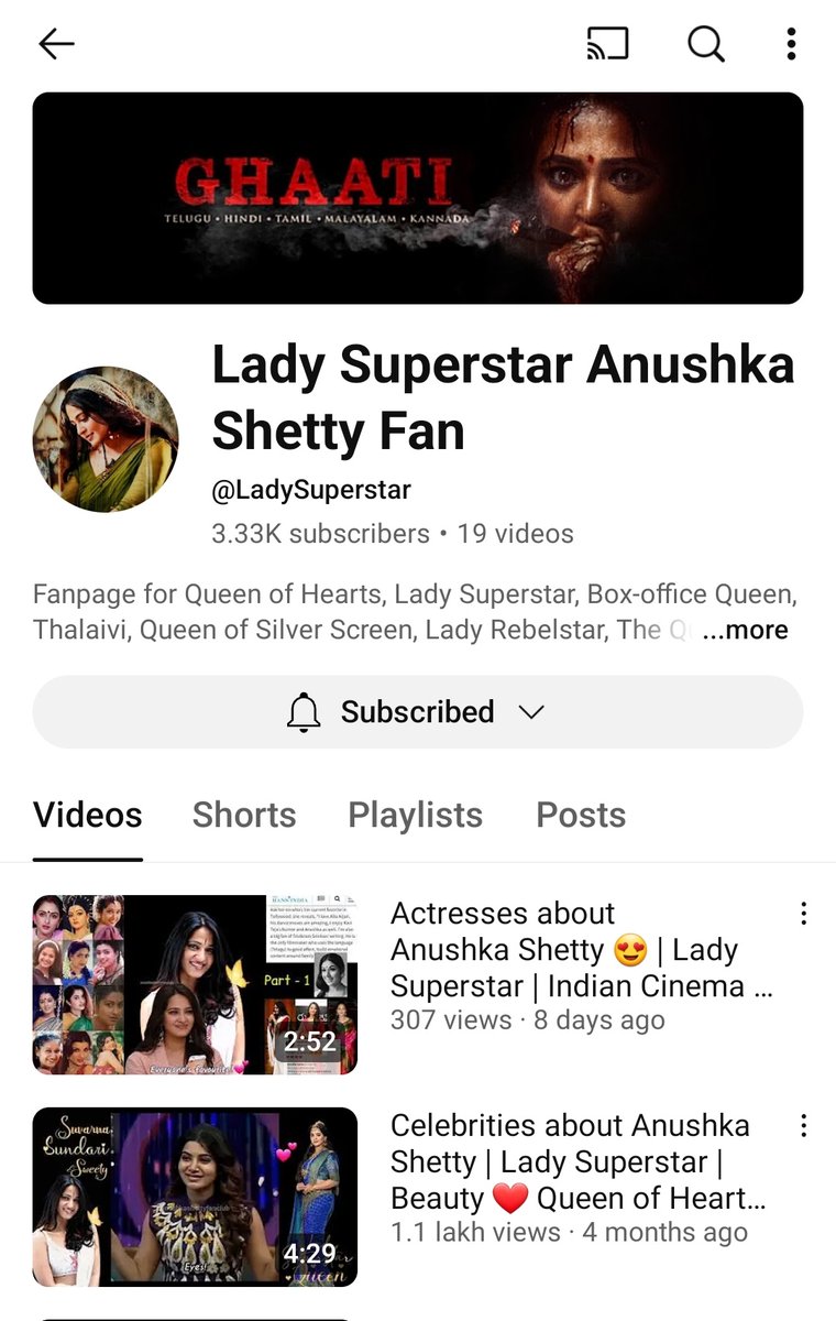 Anushka Shetty Fanclub ️ (@AnushkaShettyFP) / Posts / X