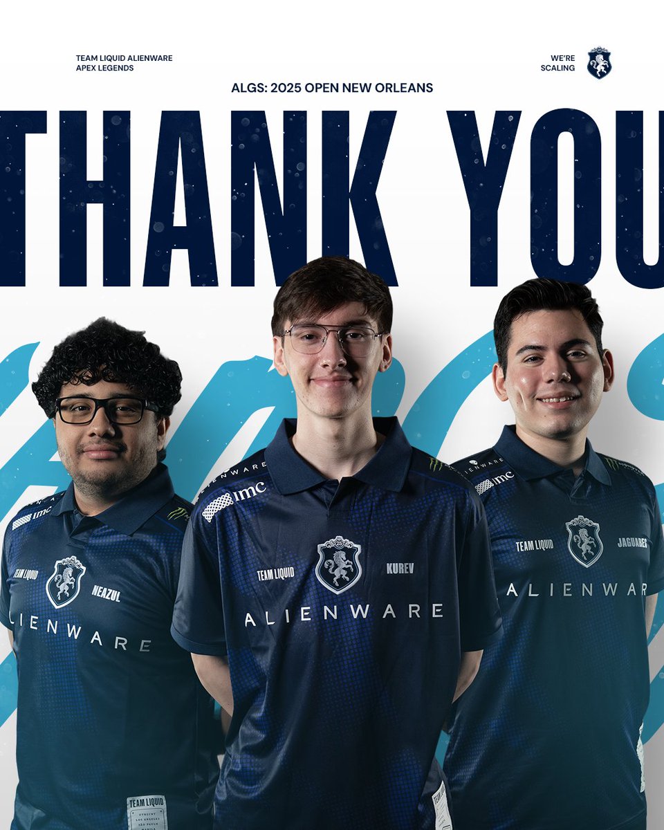 Our #ALGSOpen run ends just shy of Finals—but we’re walking away proud.

36 games.
157 kills.
78,647 damage.

It was a marathon through the Elimination Bracket and we left it all in the arena. 

We'll see you in the rest of Split 1! #LetsGoLiquid
