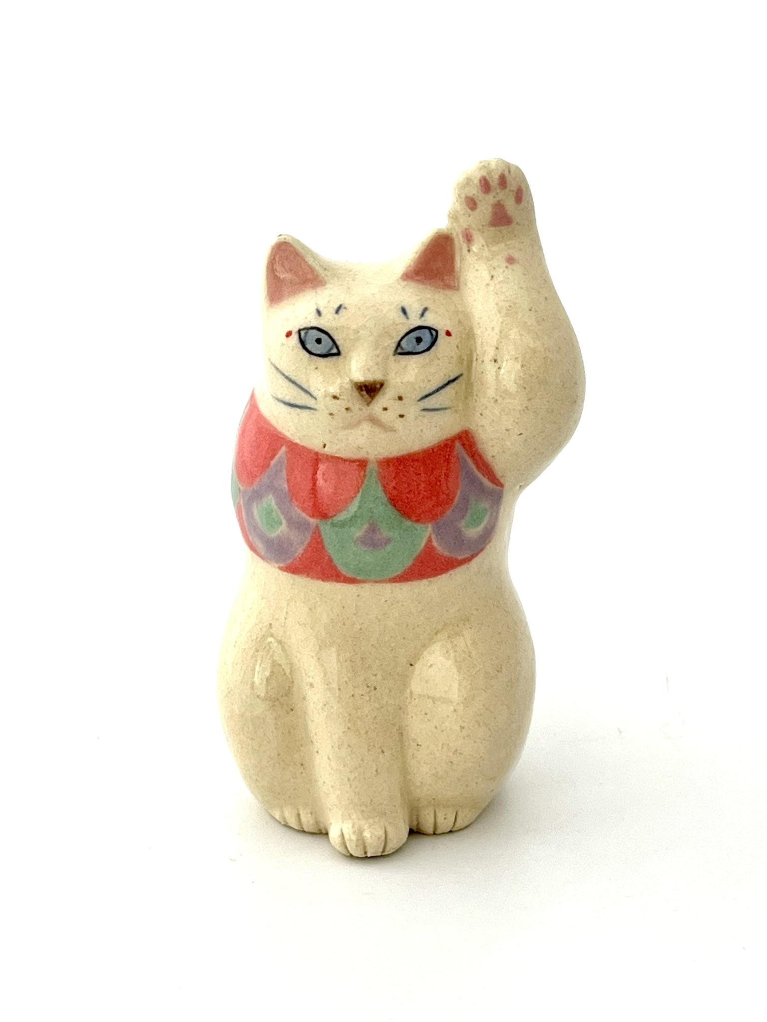 ☆無気力☆ 陶猫作家おちょこさんの招き猫 ☆無気力☆ 陶猫作家