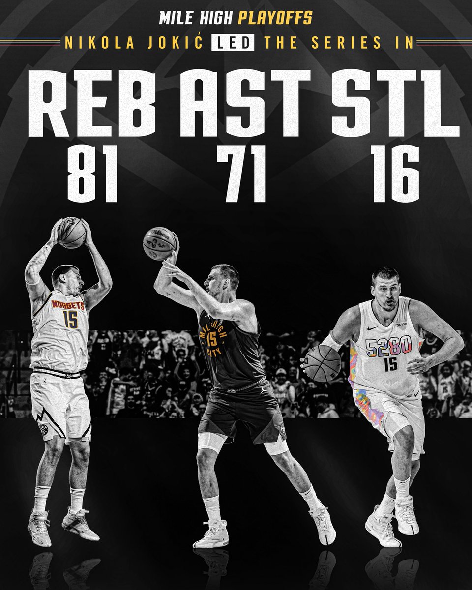 nuggets's tweet photo. Adding this to the list of crazy things Nikola has done 🤯 https://t.co/nhXefq6Jyf