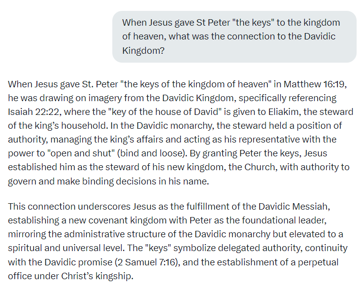 BowTiedTrance's tweet image. "Underscores Jesus as the fulfillment of the Davidic Messiah."