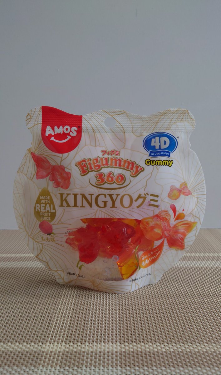 lemon_size's tweet photo. KINGYOグミ

360℃どこから見ても金魚
桃味の美しく美味しいグミ https://t.co/15MgK4vkUE