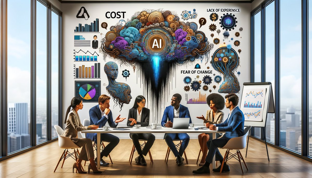 Poll: What's stopping your company from adopting AI?  
🔘 Cost  
🔘 Lack of expertise  
🔘 Fear of change  
🔘 Already using AI  
#AIAdoption #BusinessGrowth #TechTrends
