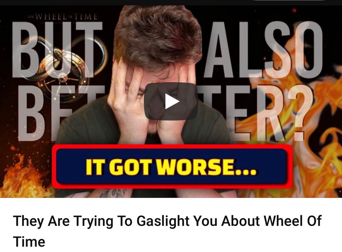 Not a bad video, but the bit at the start about how he treats people and morals is a bit rich coming from Mr Greene…Also if Narg was an Amazon executive on the fence about renewing WoT, iWoT still trying to get a movie up and potentially tarnishing the brand name associated with