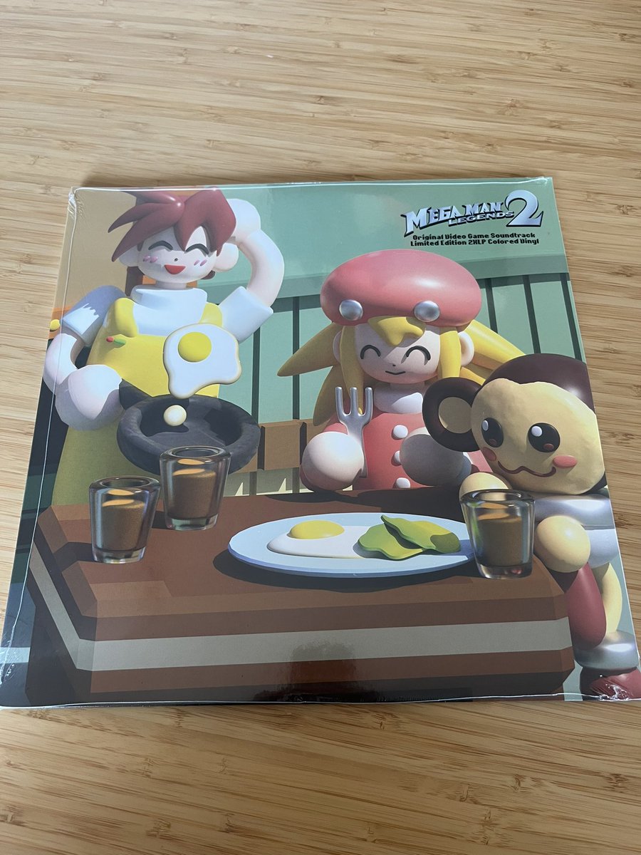 yujicoo's tweet photo. ロックマンDASH2発売から25周年だって。本についてるサントラ持ってるのに、レコード衝動買いしちゃったよ。 https://t.co/RfakoDULZ6