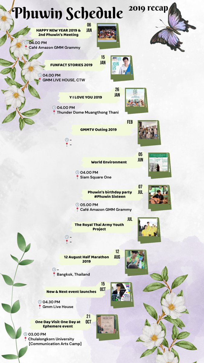 Minnie_winniee's tweet photo. Phuwin 2019 Recap 🫶🏻🐼🥰
p.s. If there is a schedule that has not been included, please let me know.
#PhuwinSchedule #phuwintang #on2019 #Recap https://t.co/qaTbNUhb25