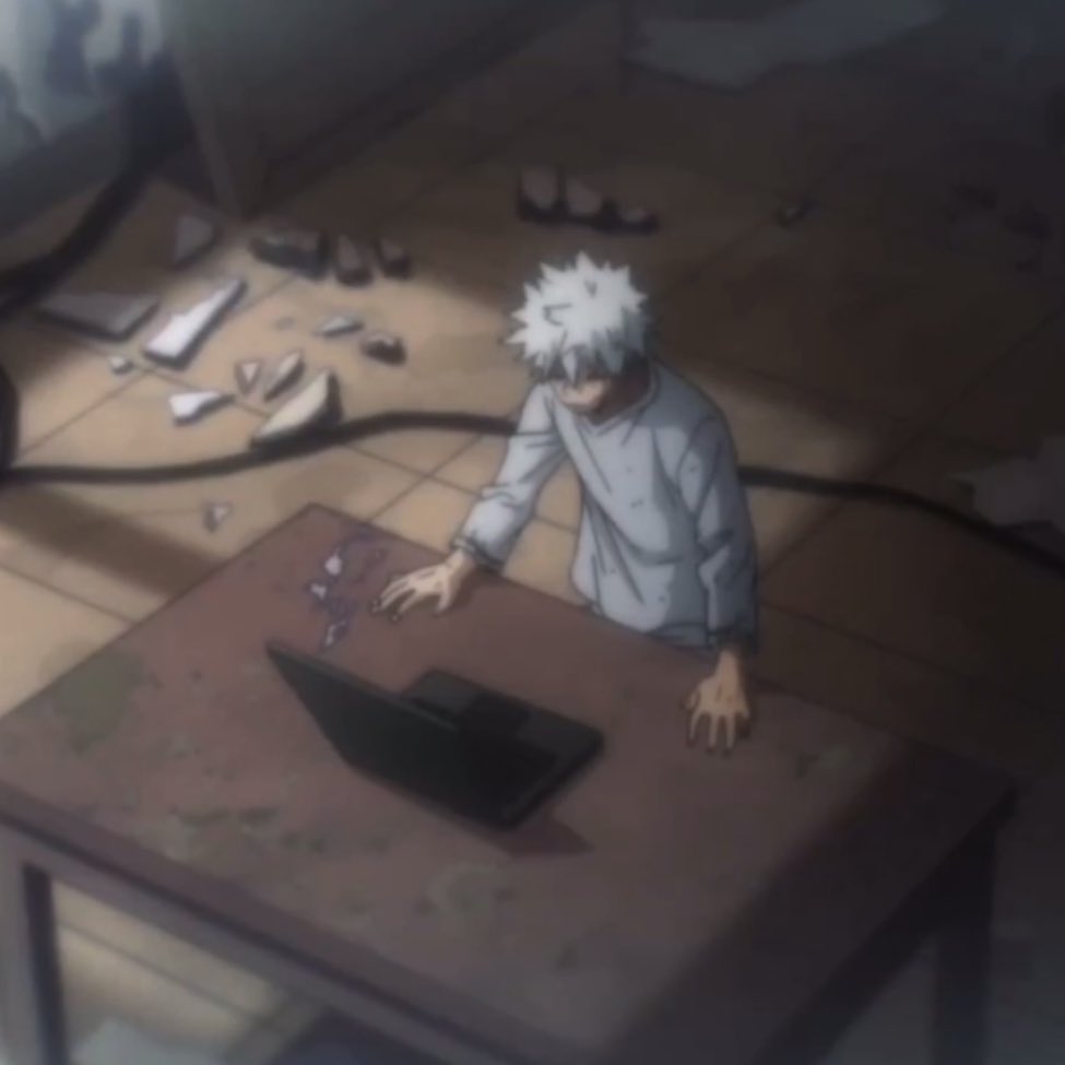 Here’s my theory,

Obsessively training by himself until his burns and grafts got really bad and start to lift and peel, so he starts using staples and keeping an abundance of rubbing alcohol..

He steals food and cooks/heats it up with his hands and doesn’t go out much(+)