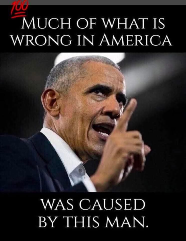 It started before him, but he definitely escalated it. Divider in chief.