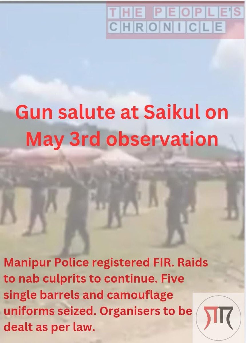 Saikul in Manipur has been under the effective control of the Kuki Revolutionary Army (KRA), an armed group that has received financial support from the Government of India since 2008 under the Suspension of Operations (SoO) agreement. Far from promoting peace, this