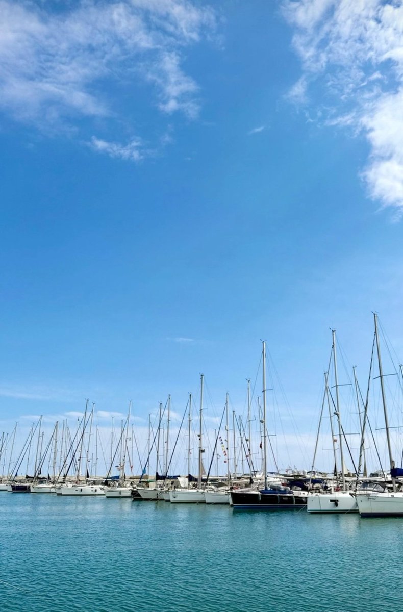 Denizi huzur kokan şehir ! 🌊⛵ #MersinMarina