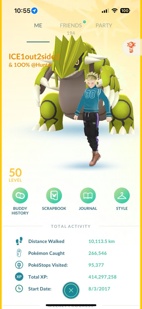 Hello! World 🌎 
I‘m looking for new Friends 🙌 

Players which are joining Raid invitations. 🥂🦦 
Players which are raiding all day long where I can join 🙌  

Pls. Comment down below If you‘d added. 

2222 9331 0289 
#PokemonGOfriends
#ポケモンGOフレンド募集