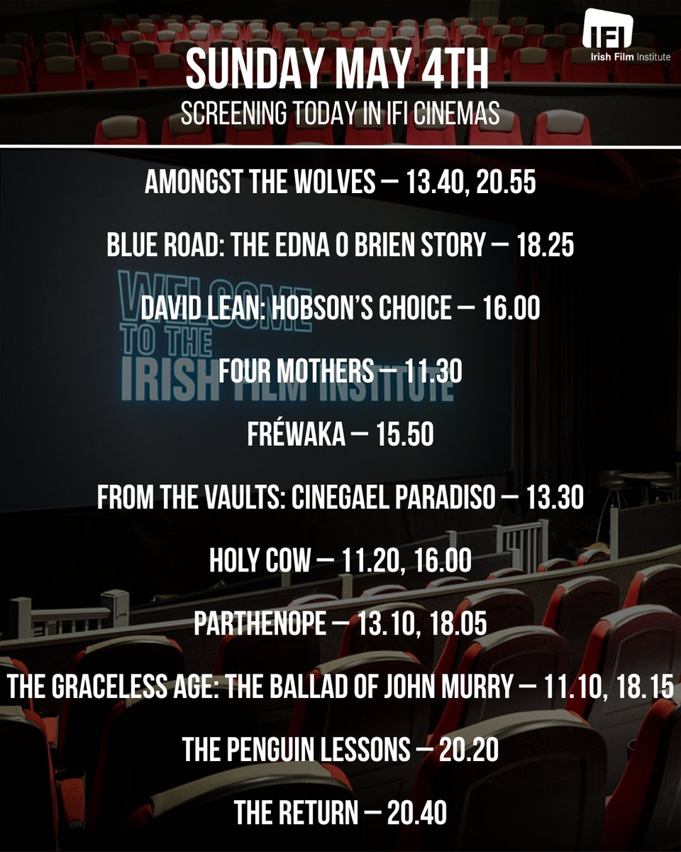 📽️ Screening today at the IFI 🎟️

👉 ifi.ie/whats-on/