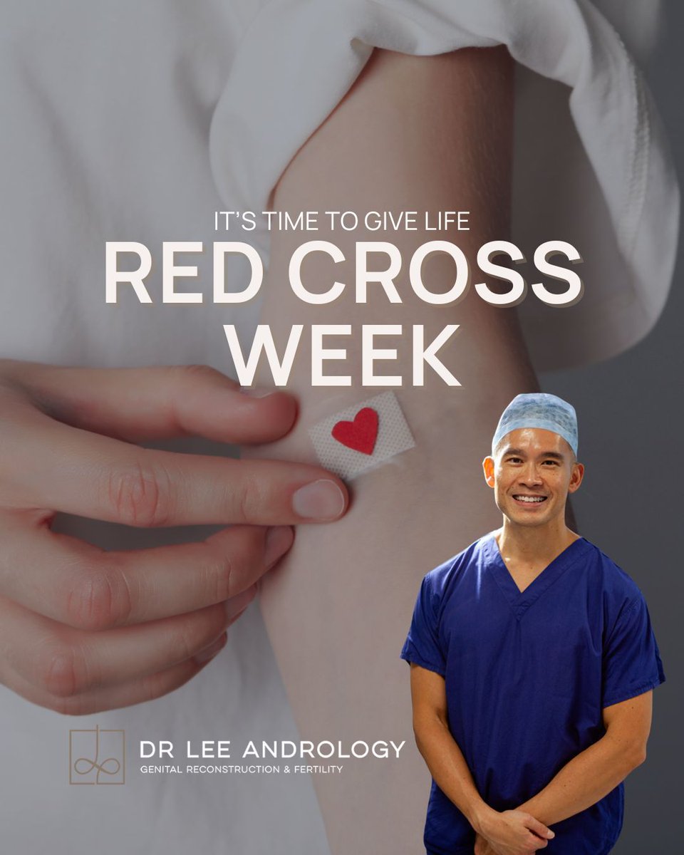 donwglee's tweet image. It’s #RedCrossWeek ❤️

Healthcare is about more than treatment, it’s about preserving dignity and giving life.
Want to help? 🩸 Donate blood, volunteer or spread awareness.

#menshealthexpert #healthforall #humanitariancare #globalhealth @BritishRedCross