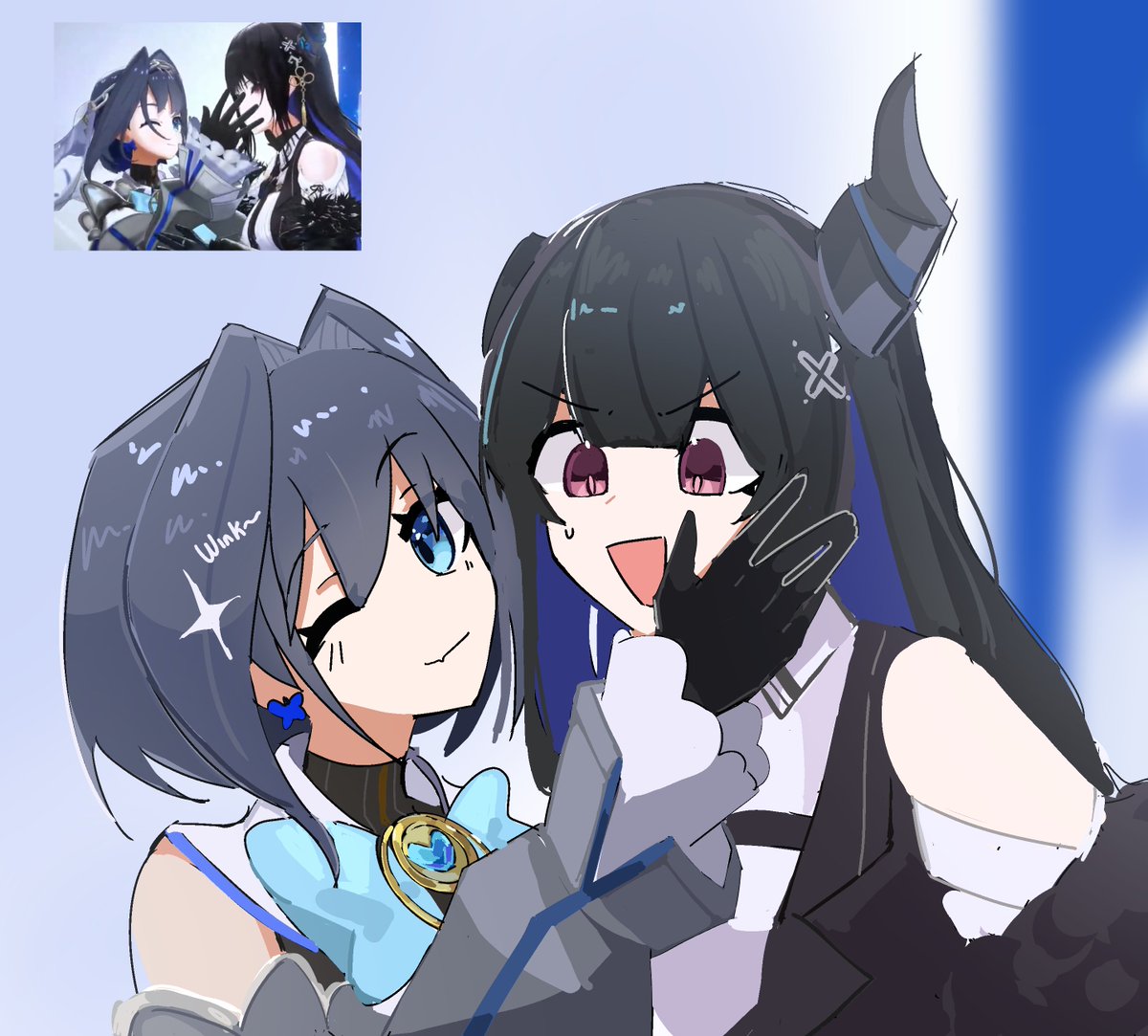 WINK ✨

#kronillust #RavenCrafts