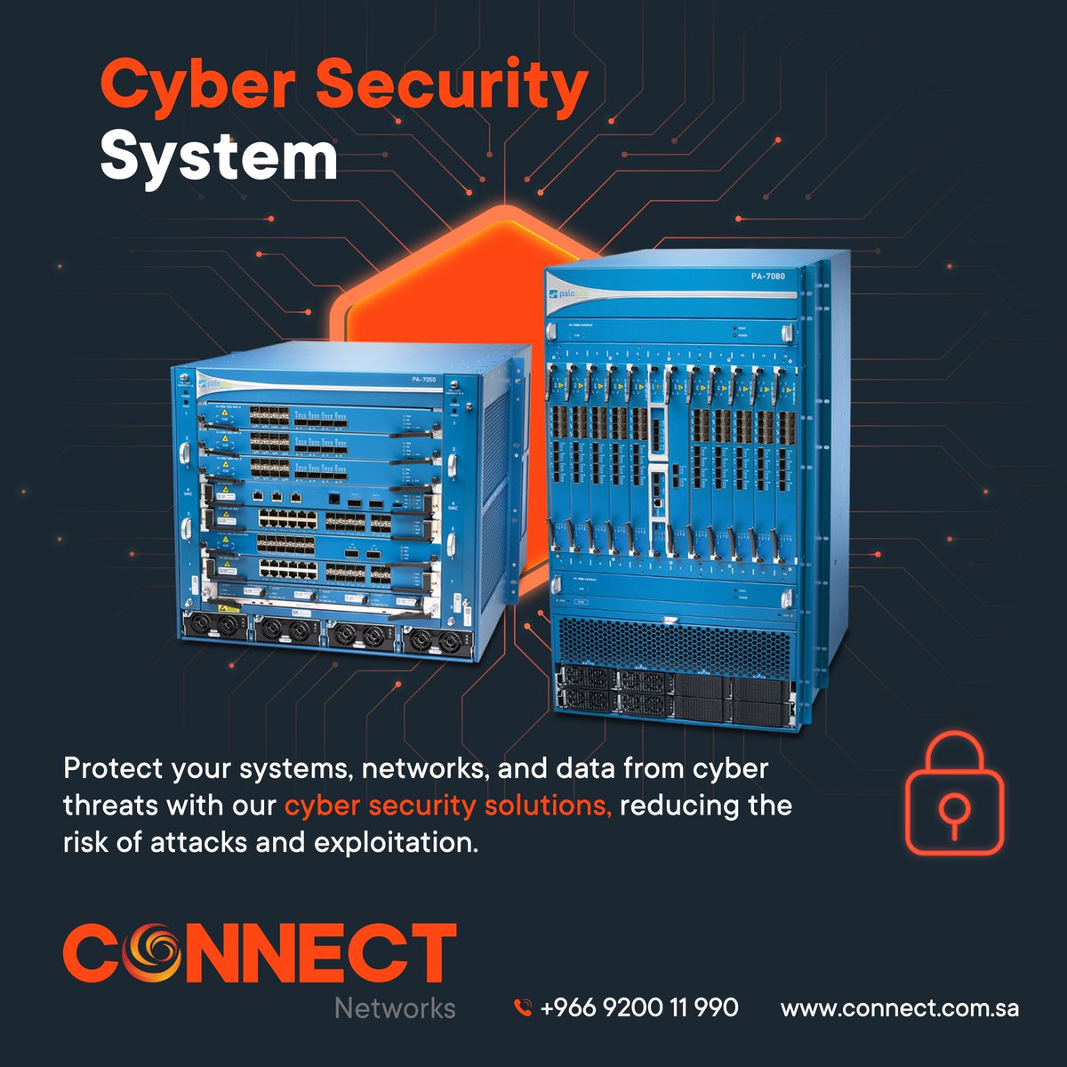 connectnetwrks's tweet image. 🛡️ Protect your business with top-tier #CyberSecurity solutions!
From SMBs to enterprises, we’ve got you covered with:
🔹 Fortinet
🔹 Barracuda
🔹 Palo Alto Networks

Reduce risks. Block threats. Stay secure.
👉 connect.com.sa
📞 +966 9200 11 990
#ConnectNetworks