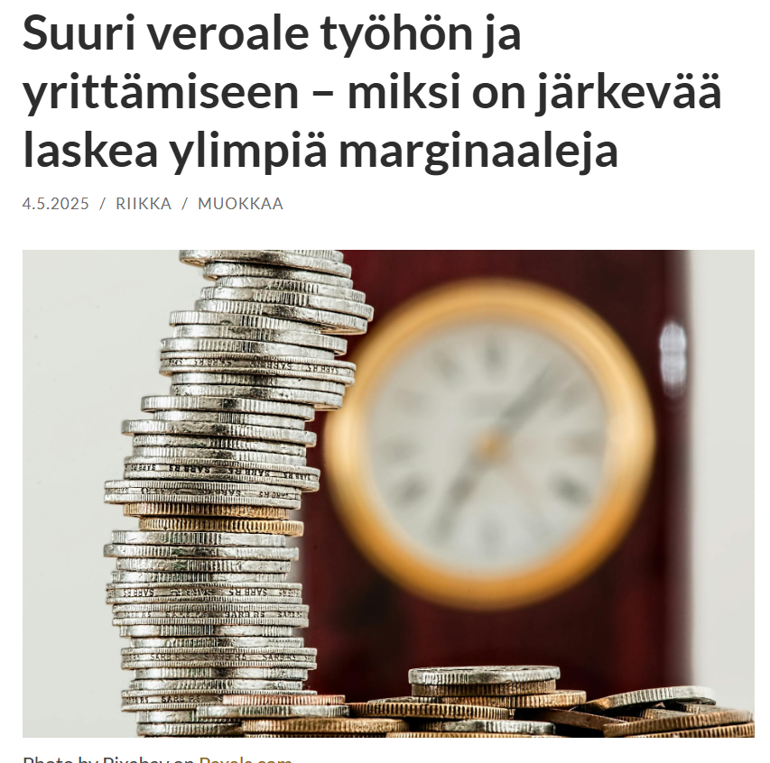 Ostovoima on keväästä -23 asti noussut kuopasta, johon se viime kaudella putosi. Vaikka työnverotuksen alentaminen on kallista, on se tämän hallituksen mukaan perusteltua. Samaan aikaan palkat nousevat reippaasti, inflaatio on hidasta, korot laskevat. 

Palkansaajan ostovoima