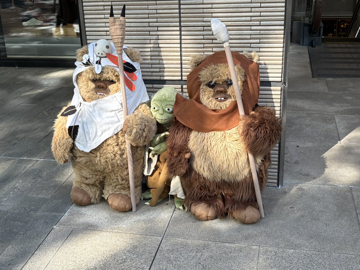 写真を撮らせてくれた皆さん。ありがとうございました ❣️
May the Force be with you
#みなとみらいウォーズ
#スターウォーズの日