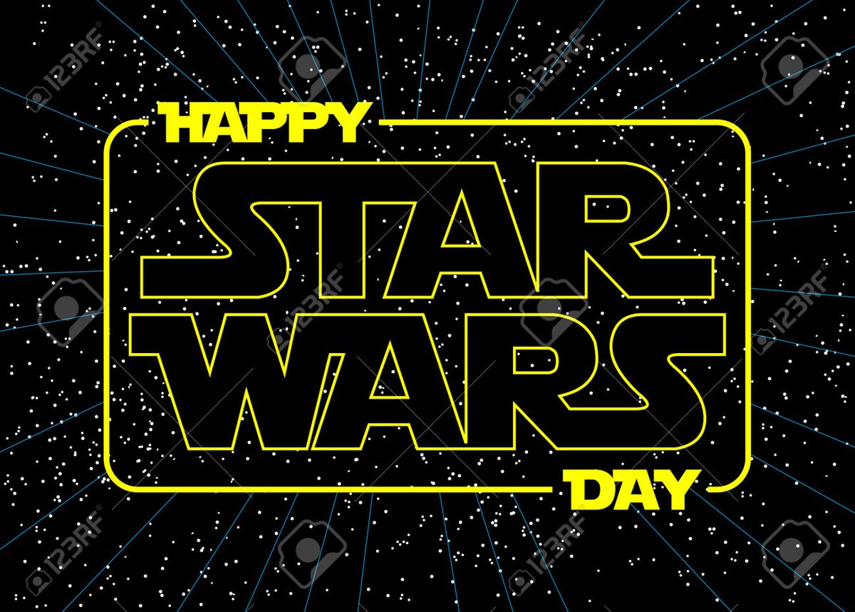 #MayThe4thBeWithYou  Feliz día de Star wars!! #StarWarsDay