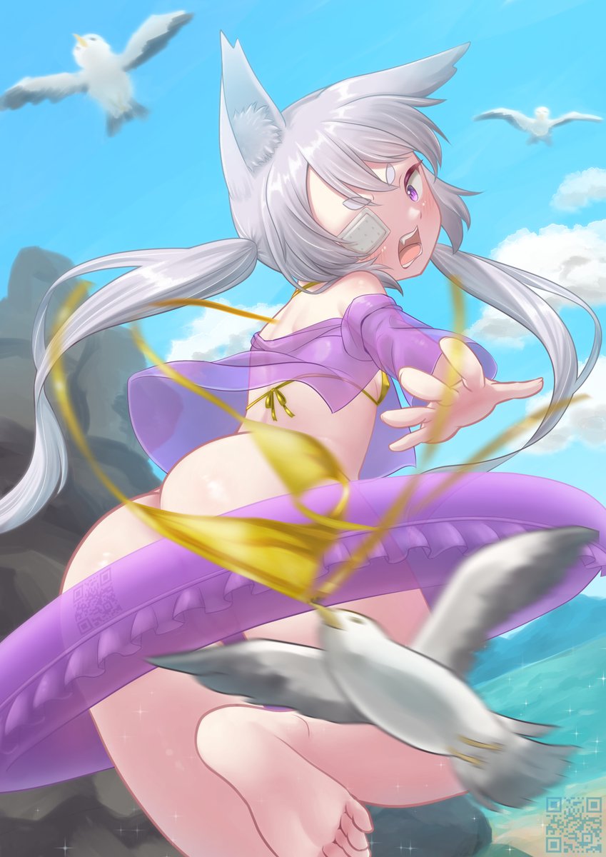 Give it back!, this isn't right! that was mine!

#ゴールデンビキニ