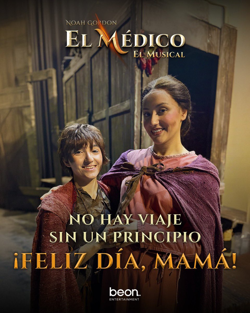 FELIZ DÍA, MAMÁ ❤️

Ella fue su primer hogar,
su primera maestra,
y la pérdida que marcó su destino.

Vente a disfrutar de El medico, el musical con tu madre en en el <a href="/TeatroZgz/">Teatro Principal Zaragoza</a> hasta el 18 de mayo.

#diadelamadre