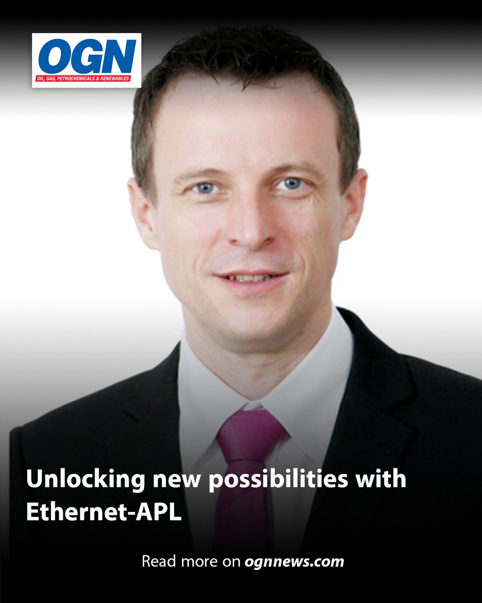 Jan Strohmeier of Endress+Hauser, explores how Ethernet-APL connectivity is established, how critical data and insights are leveraged, and the prerequisites for adopting this cutting-edge technology in the process landscape.

Read more on ognnews.com/Article/47426/…

#OGNews
