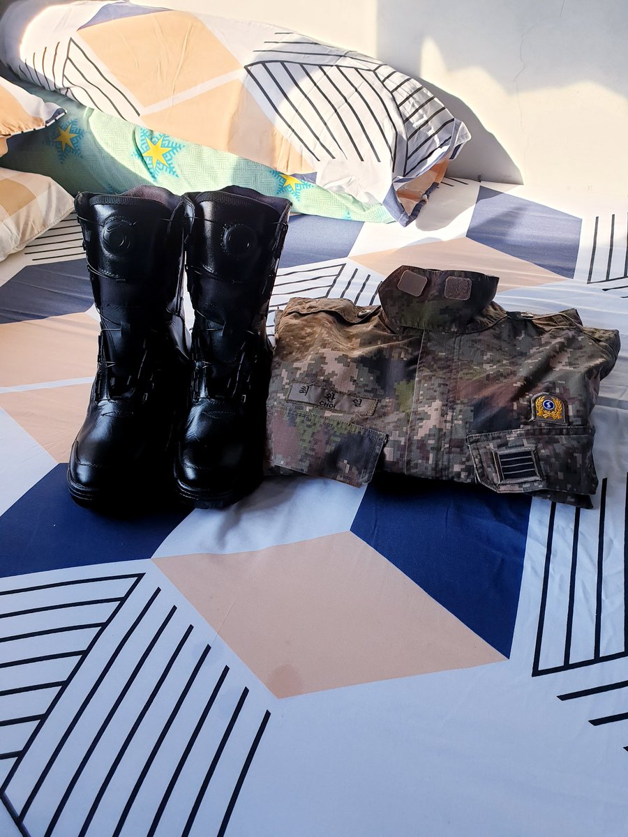 New shoes and new uniform