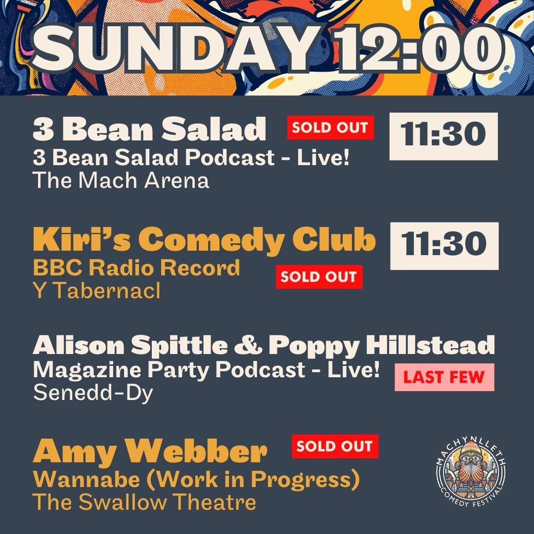 Day 3 of Mach 2025. Lets gooooo! 🙌
🎟 machcomedyfest.co.uk