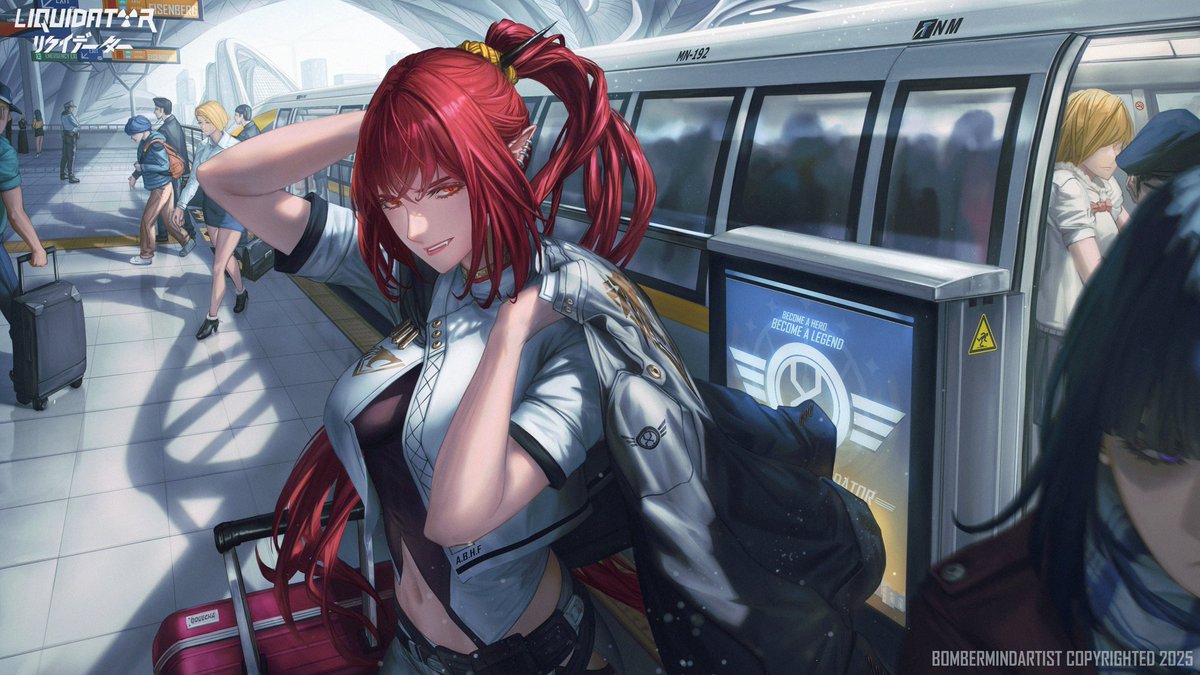 BombermindA's tweet image. Chapter 11
อัพเดทงานภาพประกอบนิยายจ้า
หัวหน้าทีม Sabertooth ได้รับมอบหมายภารกิจใหม่ ต้องเดินทางเข้าสู่เซกเตอร์ที่ 3
#AnimeArt 
#anime 
#liquidator