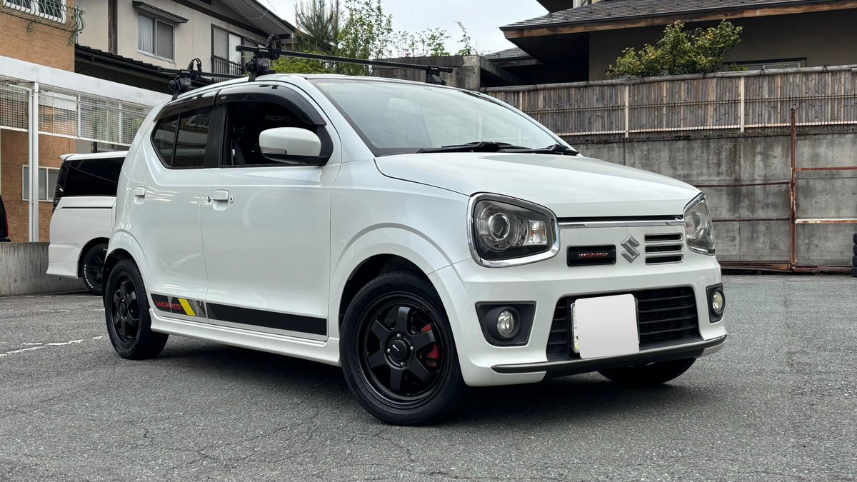 MID RACING R06をスズキ アルトワークスへインストールさせていただき